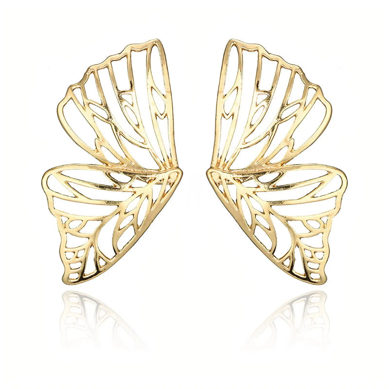 Butterfly -Gold Earrings