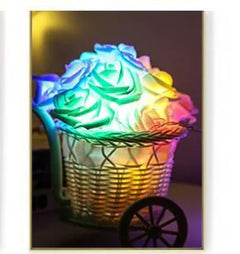 LED Rose Flower String Lights
